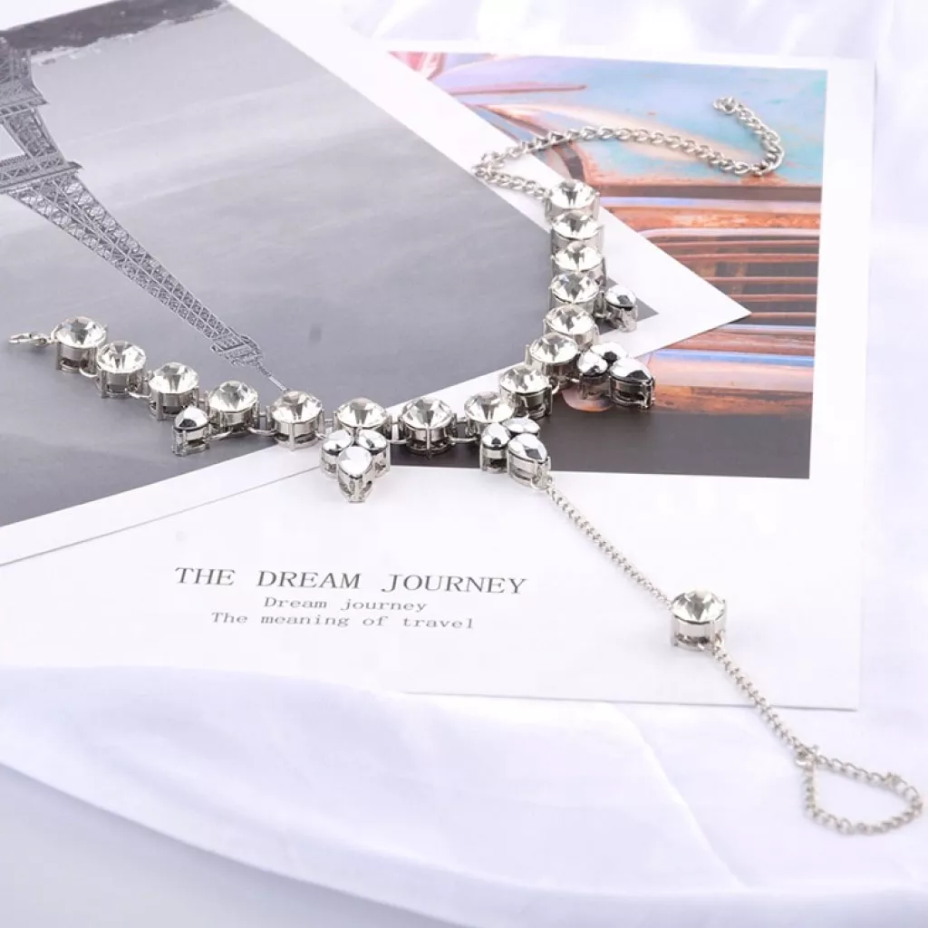 Diamond Boho Anklet. 4